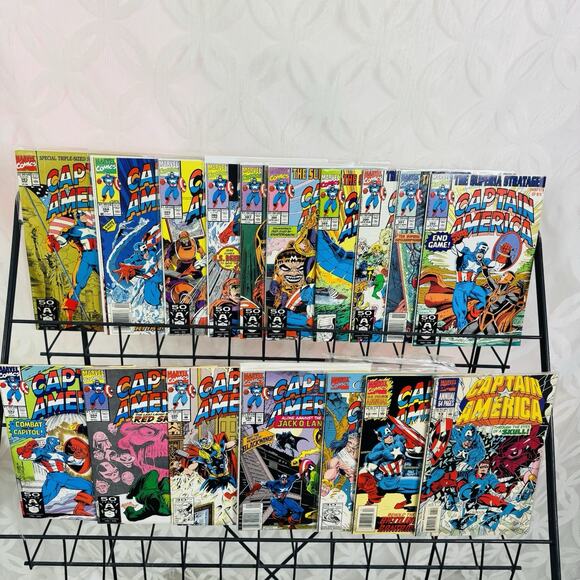 Captain America 383-396 Annual 11-13 Lot US Agent Superia Strategem - Picture 1 of 7